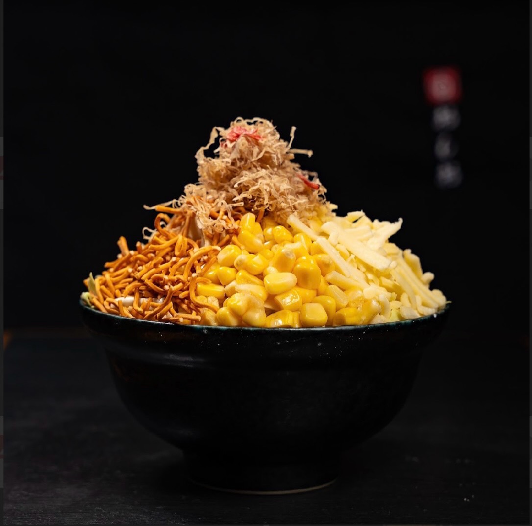 ベビーチーズコーンもんじゃ🌽🧀